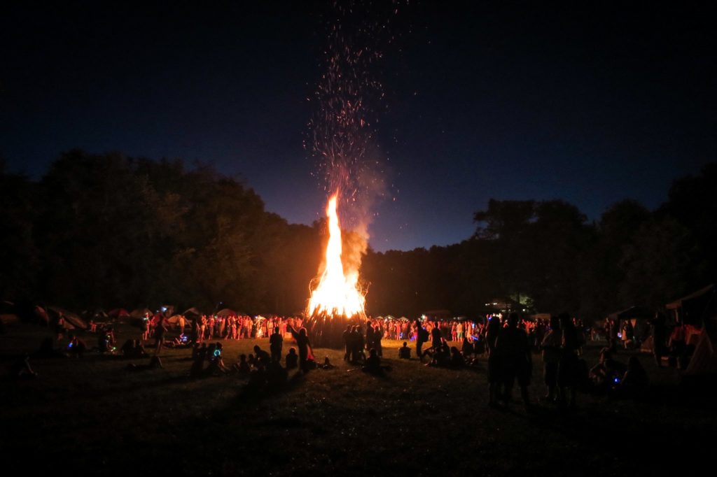 summer solstice fire